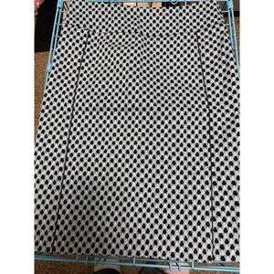 Margaret Medium Skirt Rayon and Spandex Checkered Preppy Pattern